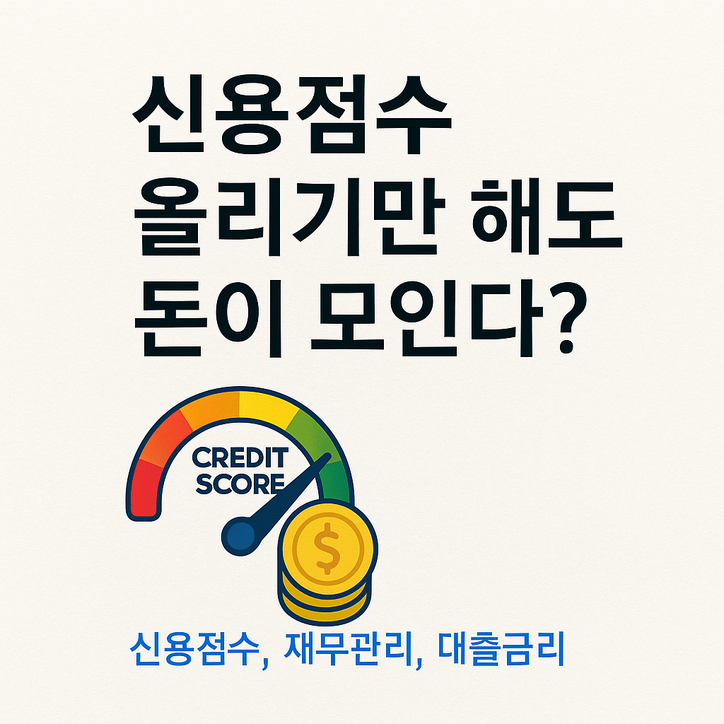 신용점수 올리기